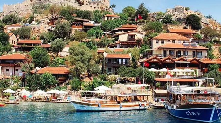 Kekova Batıkşehir Tam Gün Tekne Turu-Simena Kalesi Kaleköy Turu