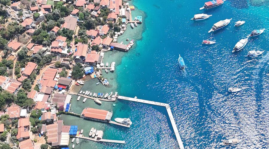 Kekova Batıkşehir Tam Gün Tekne Turu-Simena Kalesi Kaleköy Turu