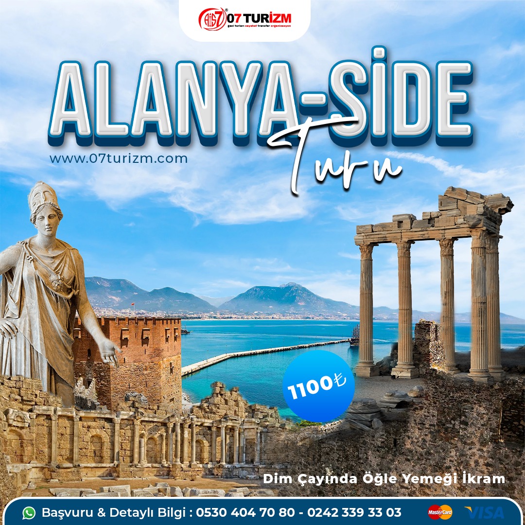 Alanya Turu - Side Gün Batımı  