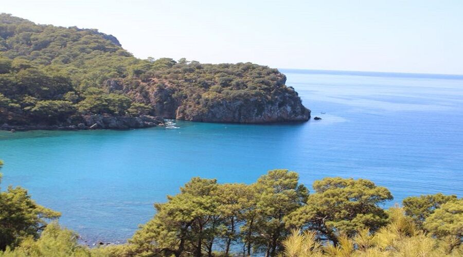 Gelidonya Feneri  Korsan Koyu Doğa Turu Ulupınar da Akşam Yemeği  