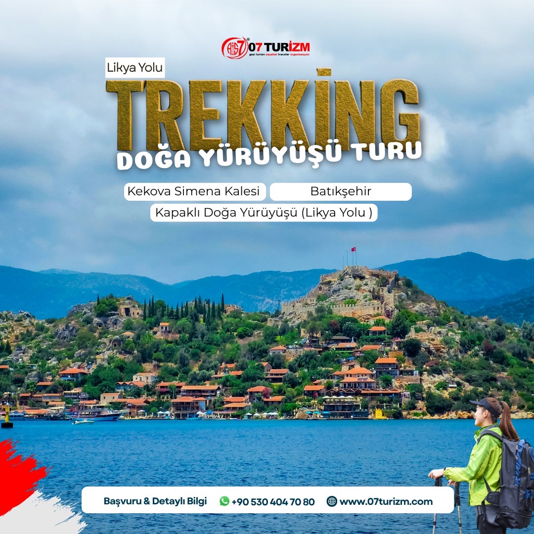 Doğa Yürüyüşü Kekova- Simena Kalesi - Kapaklı- Likya Yolu
